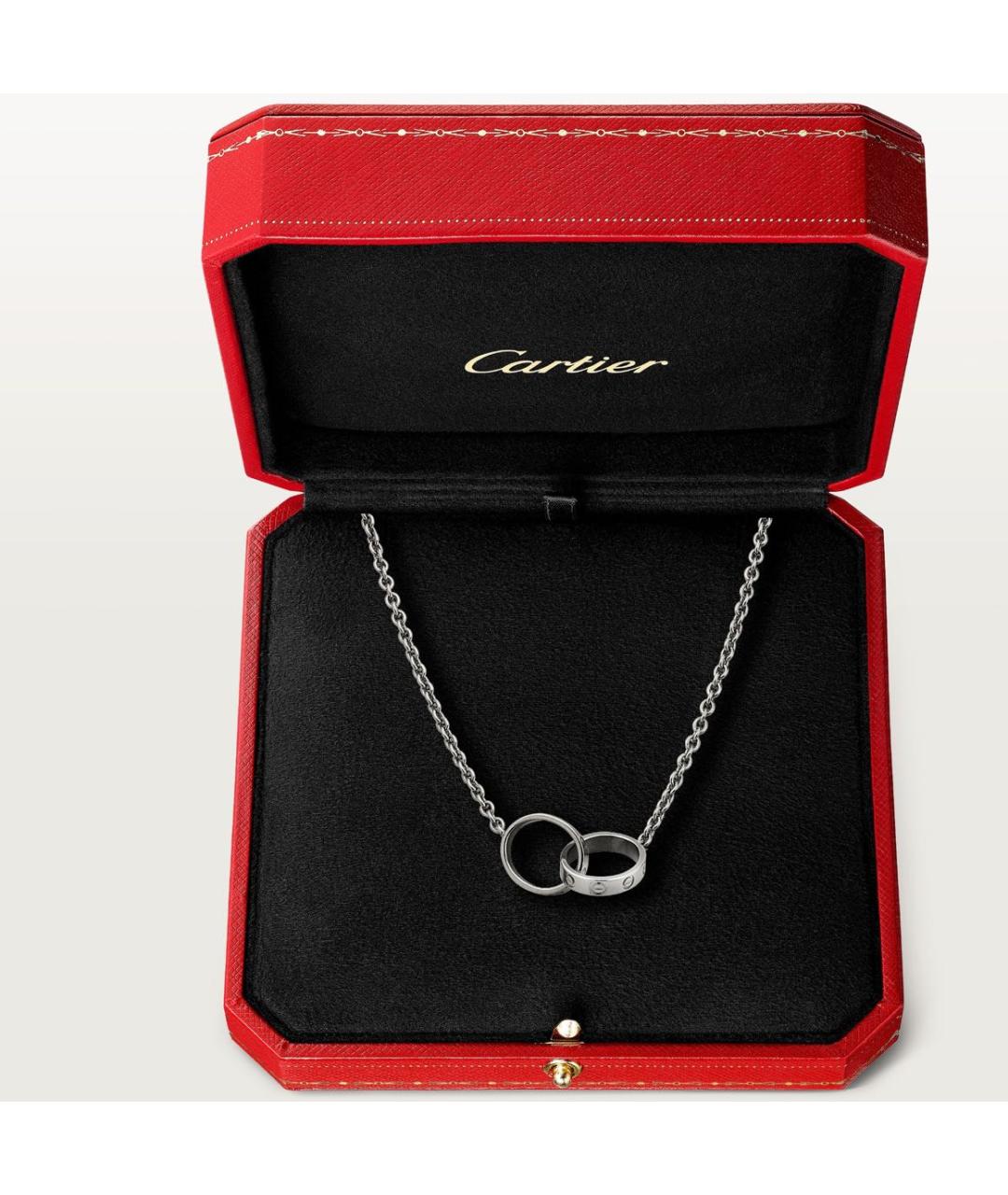 CARTIER Белая подвеска из белого золота, фото 5
