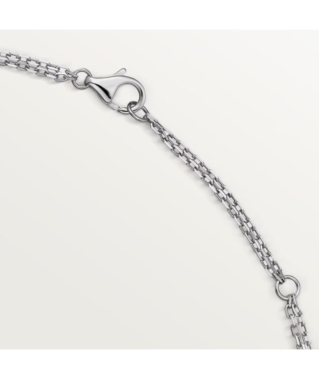 CARTIER Белая подвеска из белого золота, фото 3