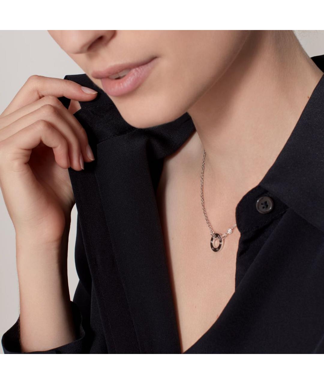 CARTIER Белая подвеска из белого золота, фото 2