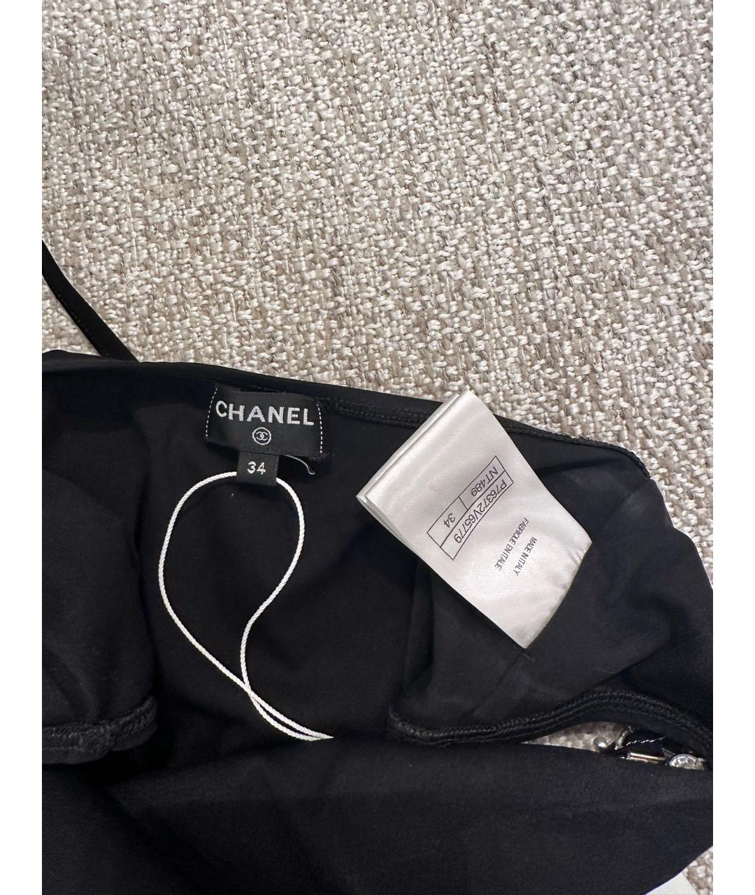 CHANEL Черный полиамидовый купальник, фото 6