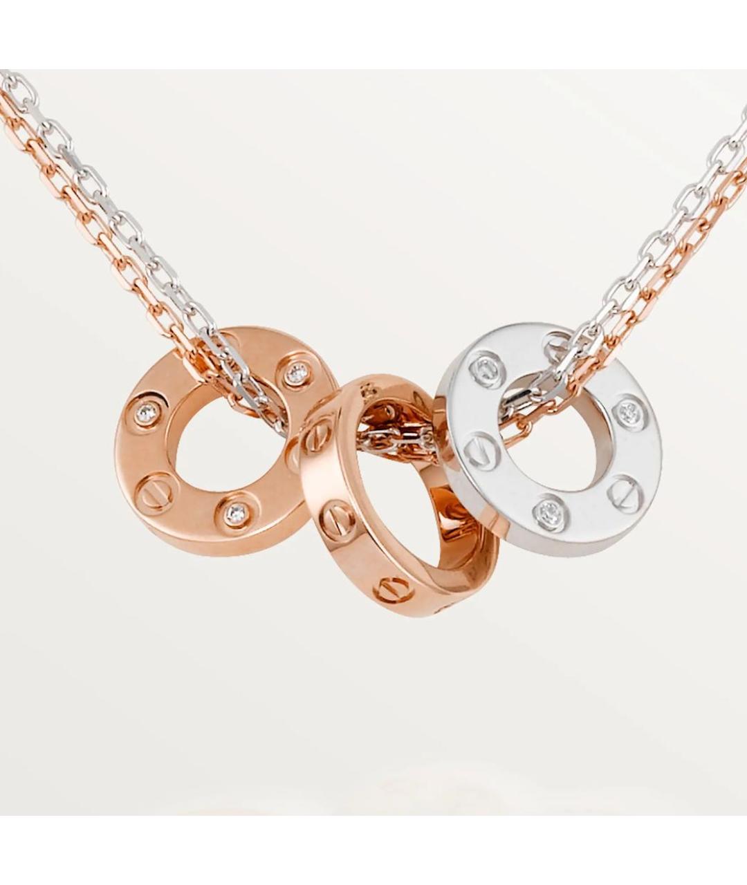 CARTIER Мульти подвеска из розового золота, фото 5