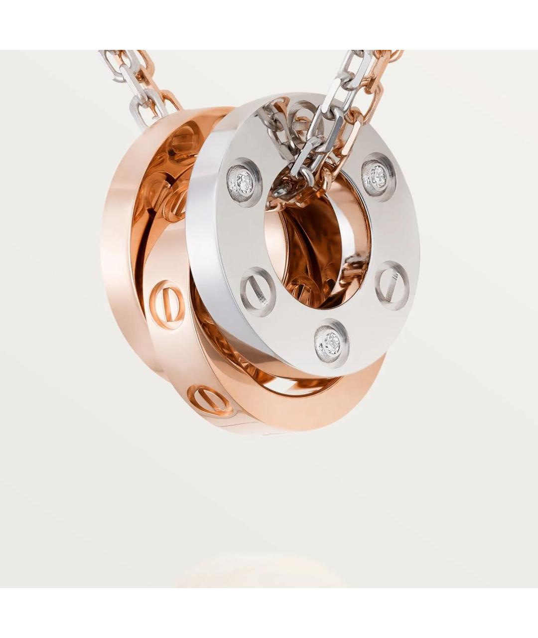 CARTIER Мульти подвеска из розового золота, фото 6