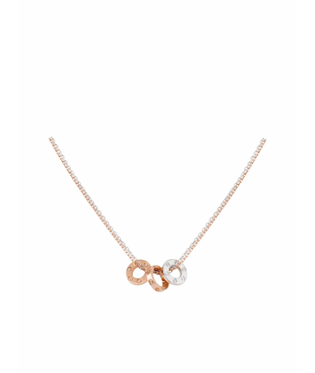 CARTIER Мульти подвеска из розового золота, фото 1