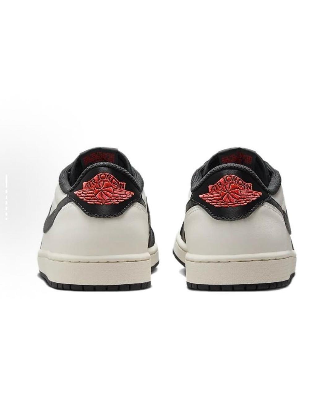 JORDAN Белые кожаные кроссовки, фото 5