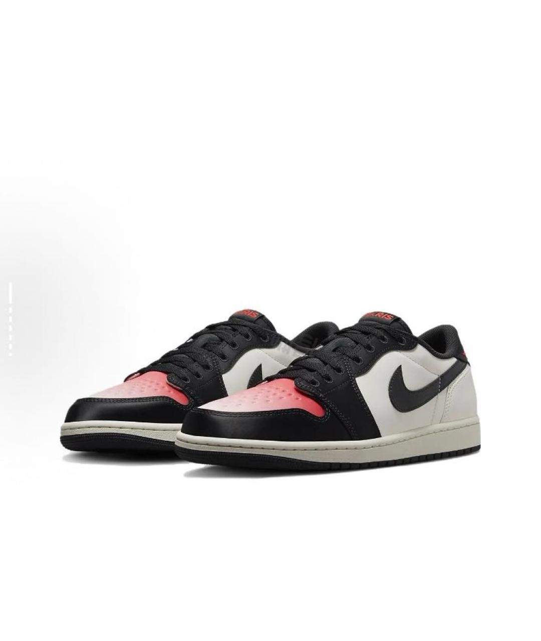 JORDAN Белые кожаные кроссовки, фото 3