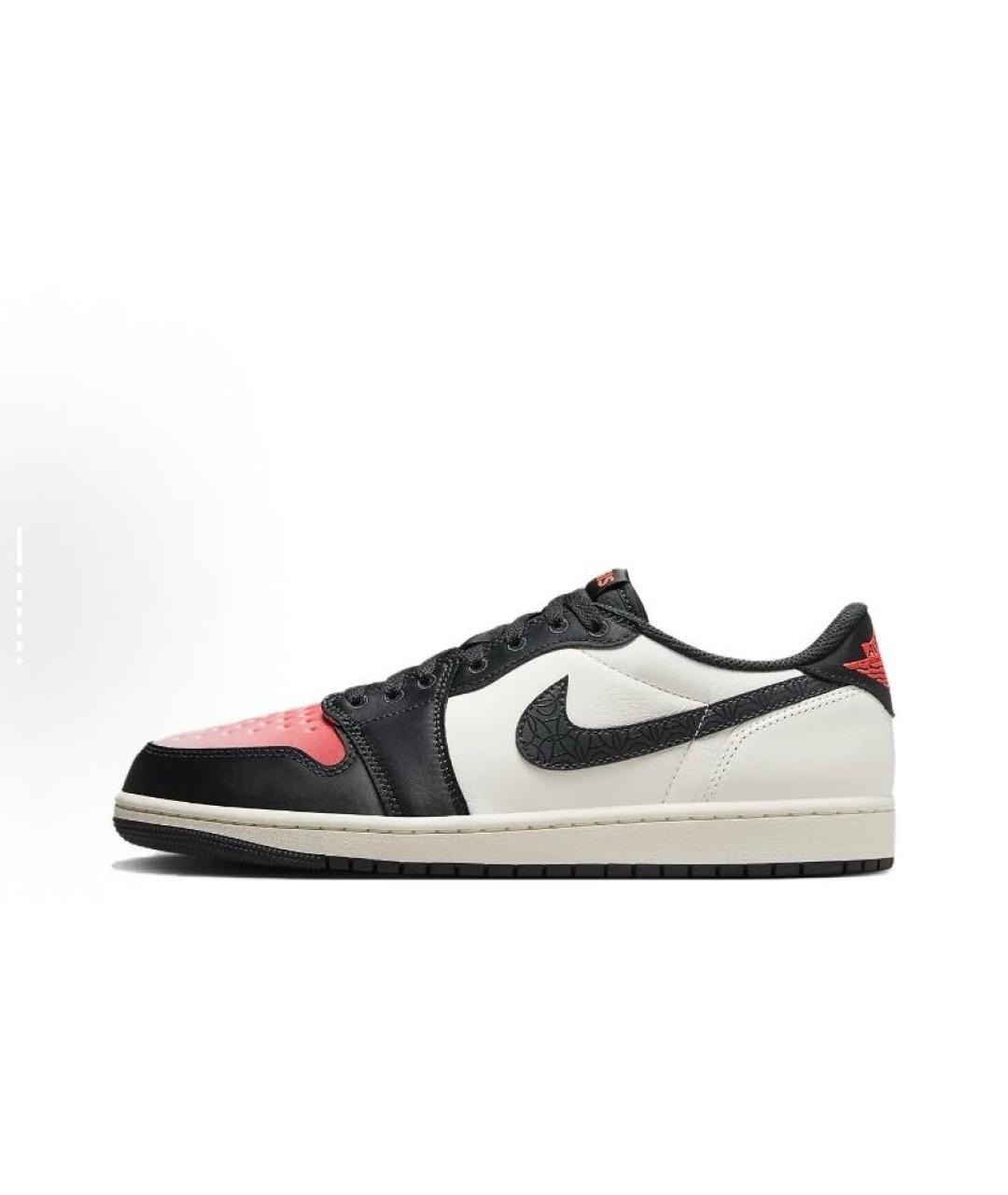 JORDAN Белые кожаные кроссовки, фото 7