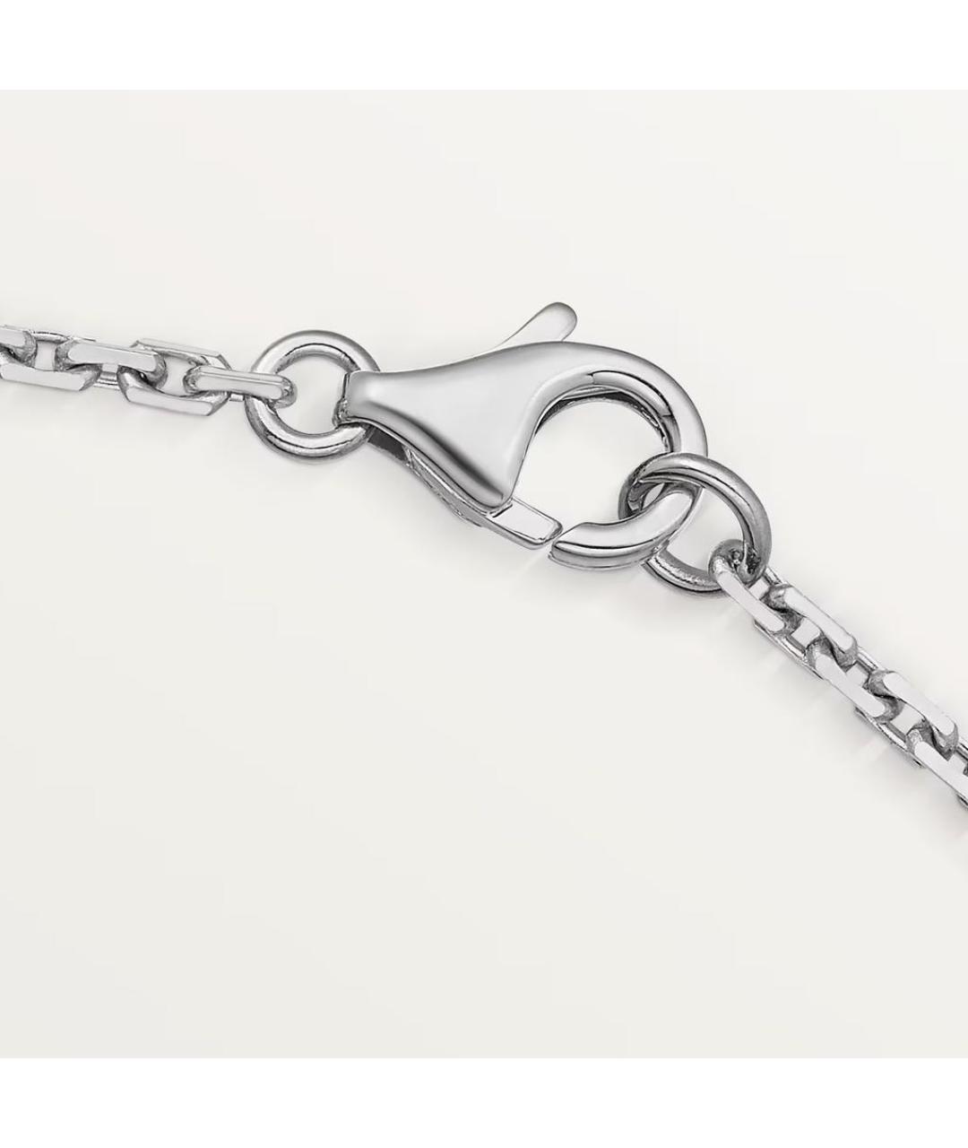 CARTIER Белая подвеска из белого золота, фото 5