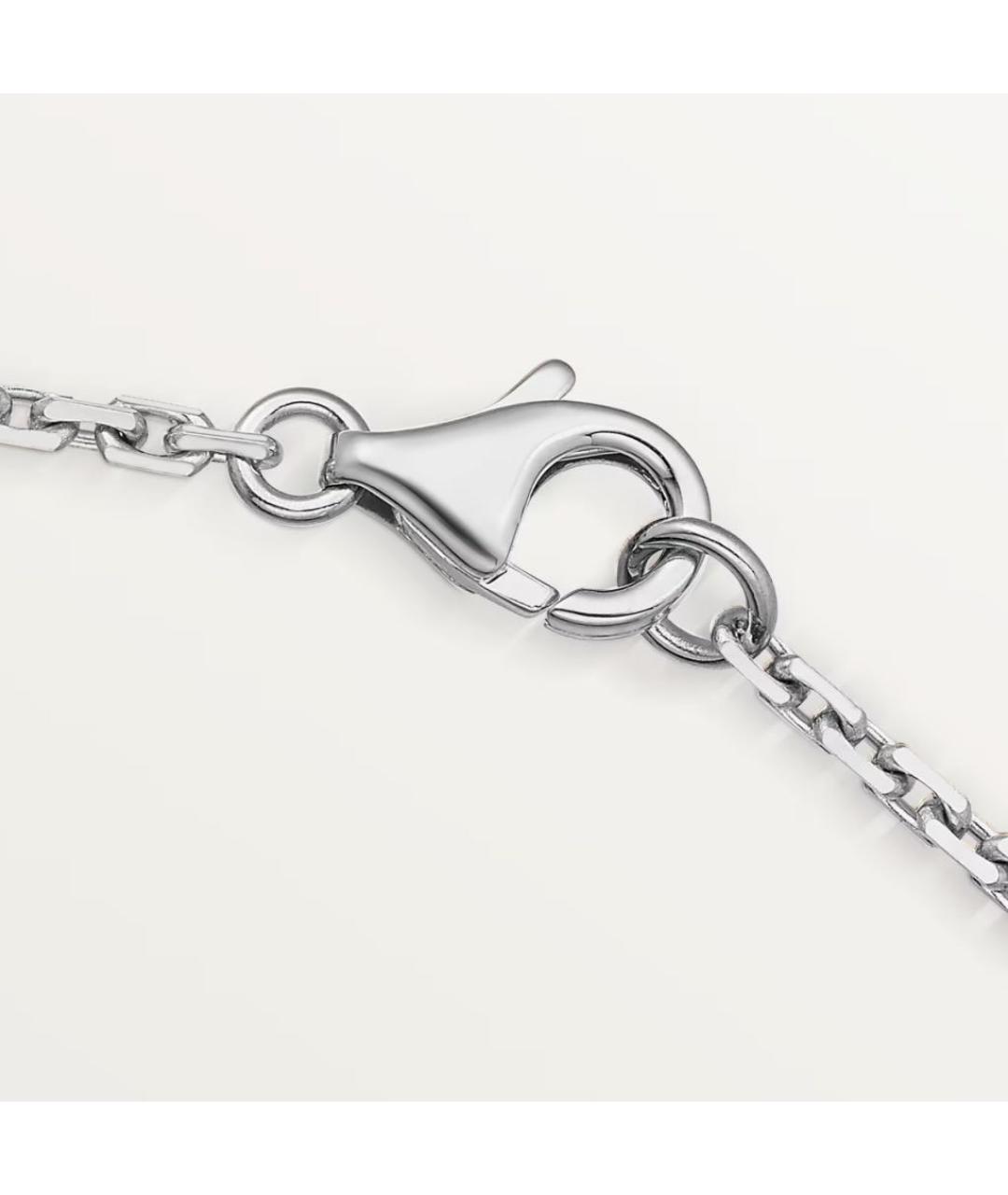 CARTIER Белая подвеска из белого золота, фото 4