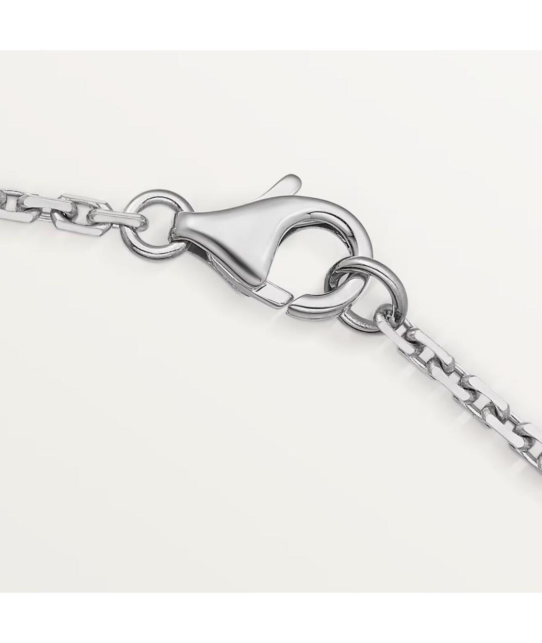 CARTIER Белая подвеска из белого золота, фото 5