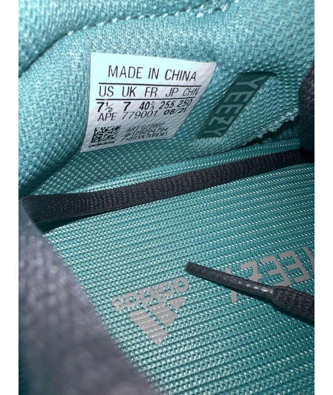 ADIDAS YEEZY Мульти замшевые низкие кроссовки / кеды, фото 3