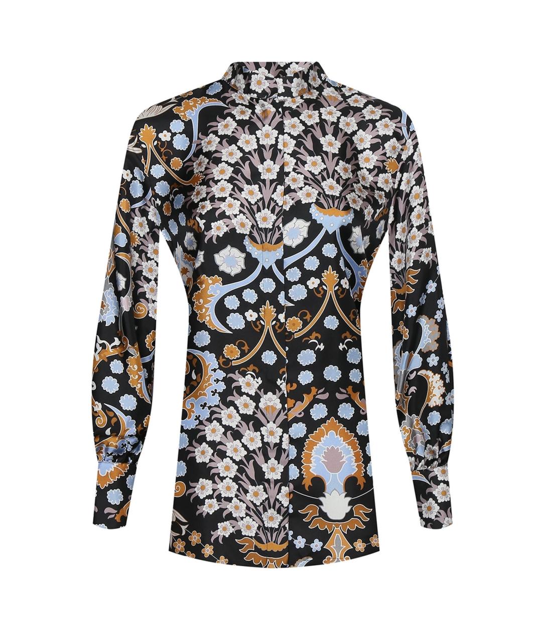 MAX MARA Мульти шелковая рубашка, фото 1