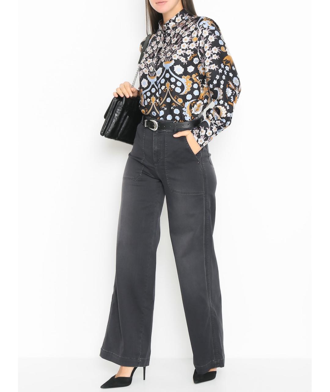 MAX MARA Мульти шелковая рубашка, фото 8