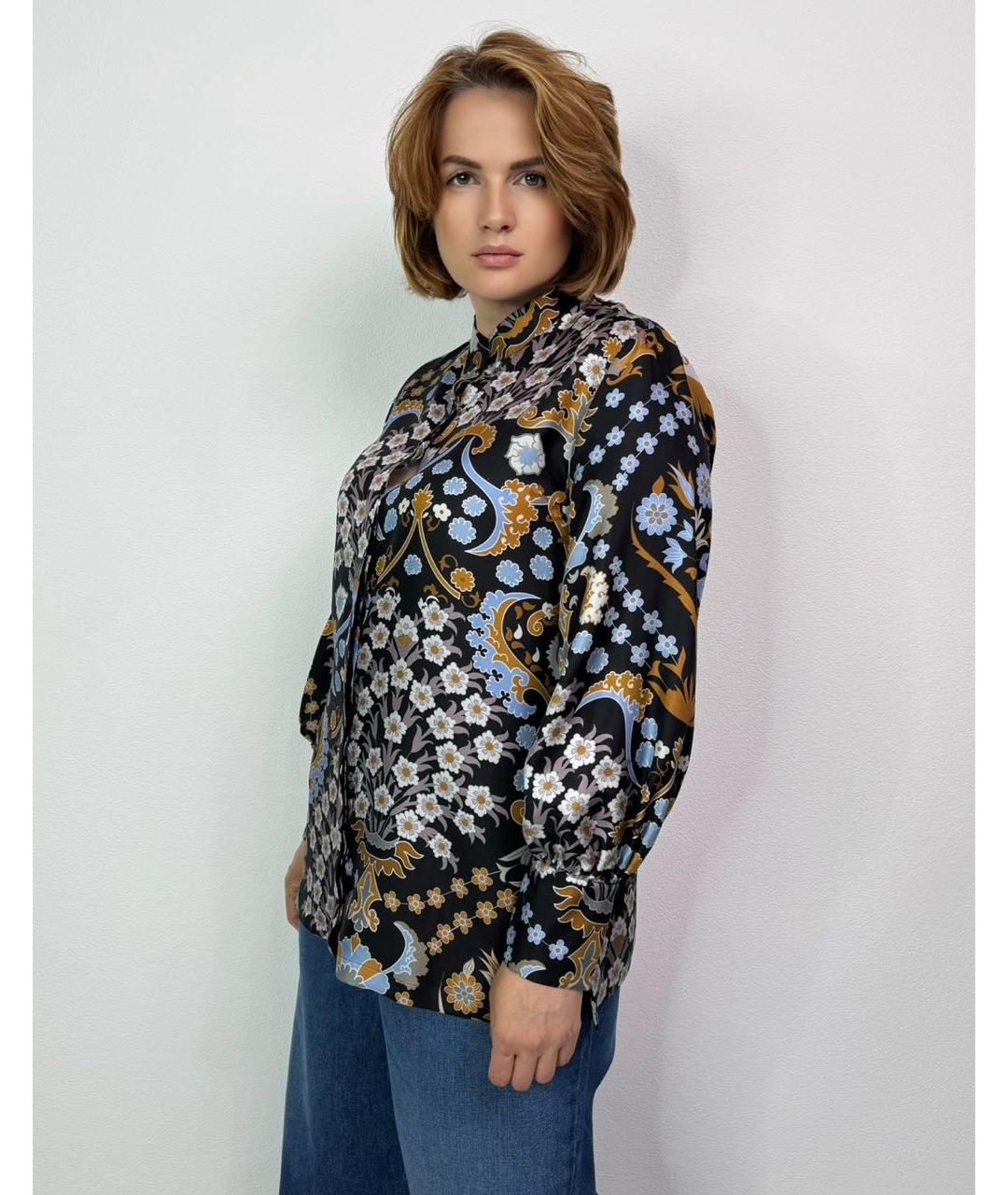 MAX MARA Мульти шелковая рубашка, фото 6