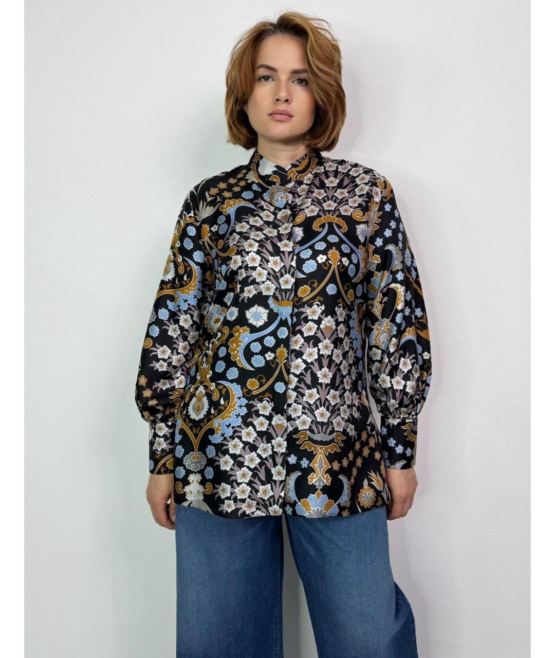 MAX MARA Мульти шелковая рубашка, фото 7