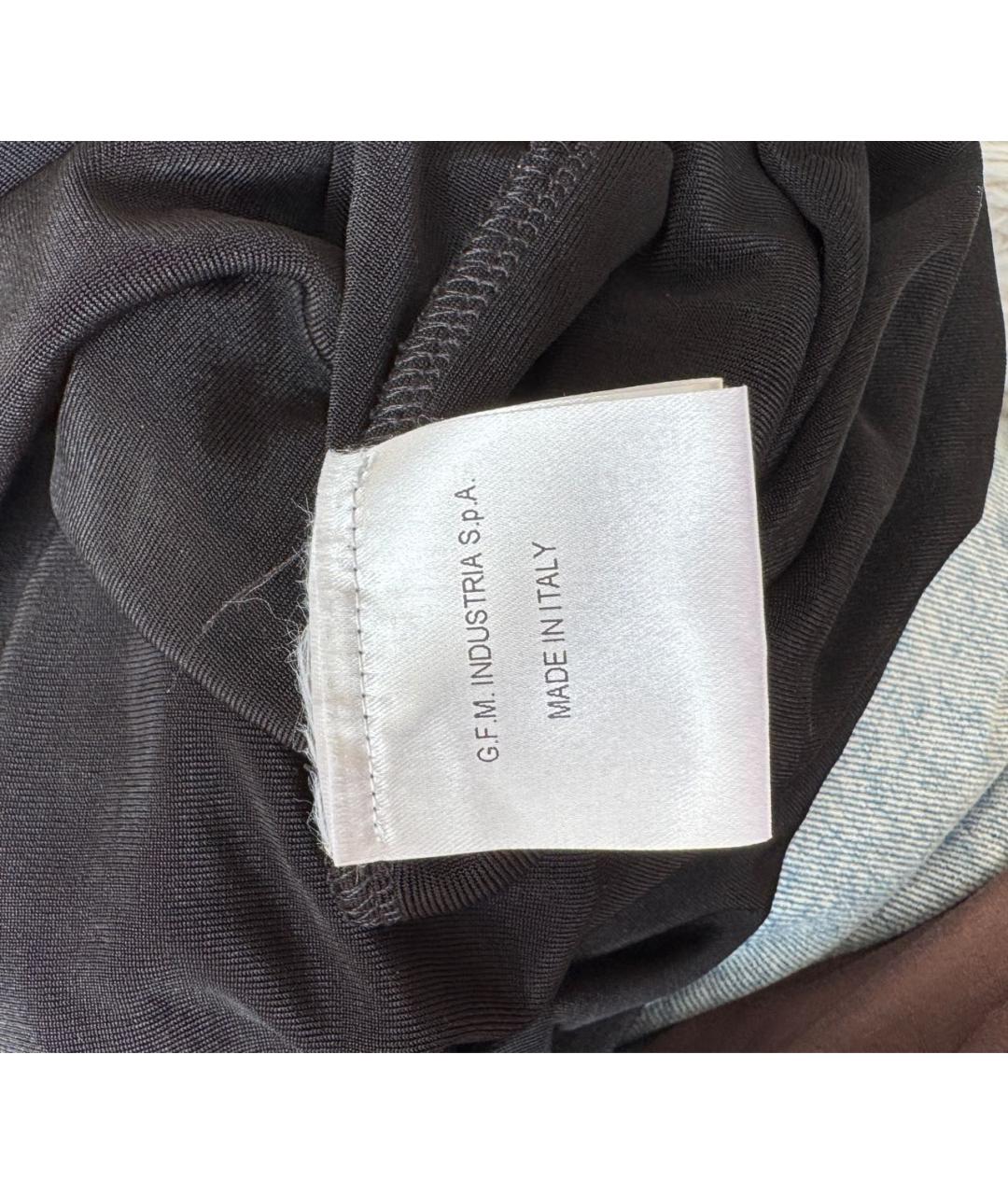 VIVIENNE WESTWOOD Антрацитовое бархатное коктейльное платье, фото 4