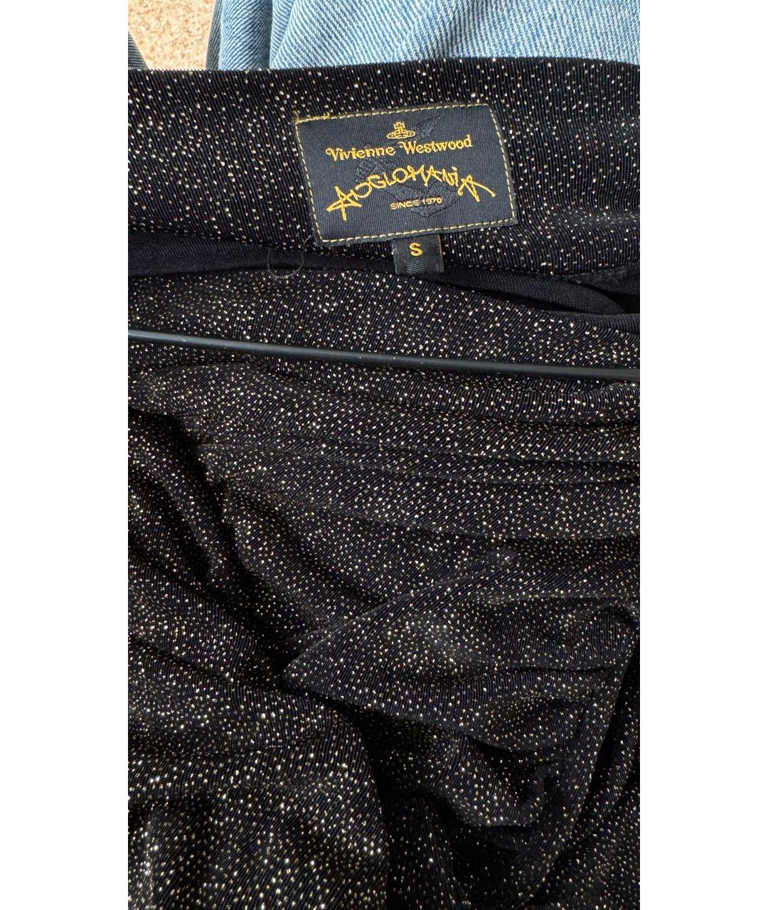 VIVIENNE WESTWOOD Антрацитовое бархатное коктейльное платье, фото 3