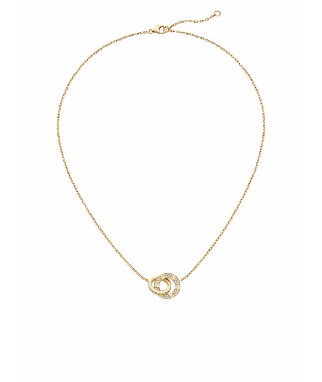 CARTIER Золотая подвеска из желтого золота, фото 1