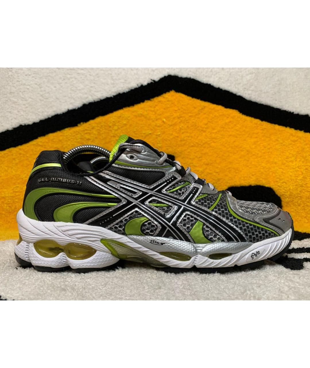ASICS Серые низкие кроссовки / кеды, фото 9
