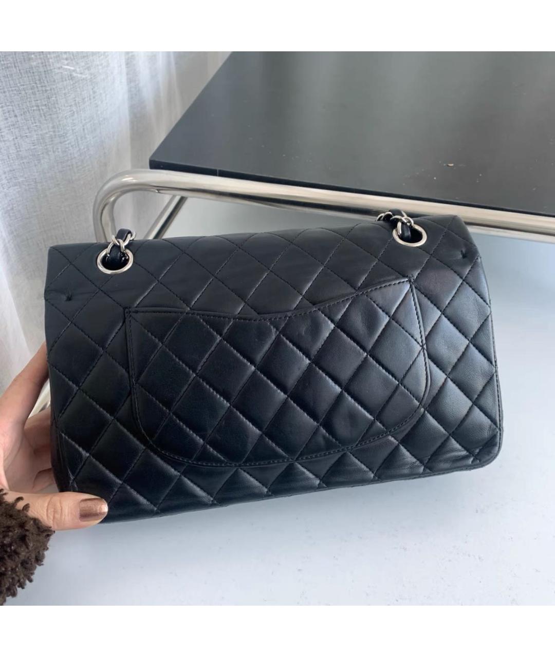 CHANEL Черная кожаная сумка тоут, фото 2