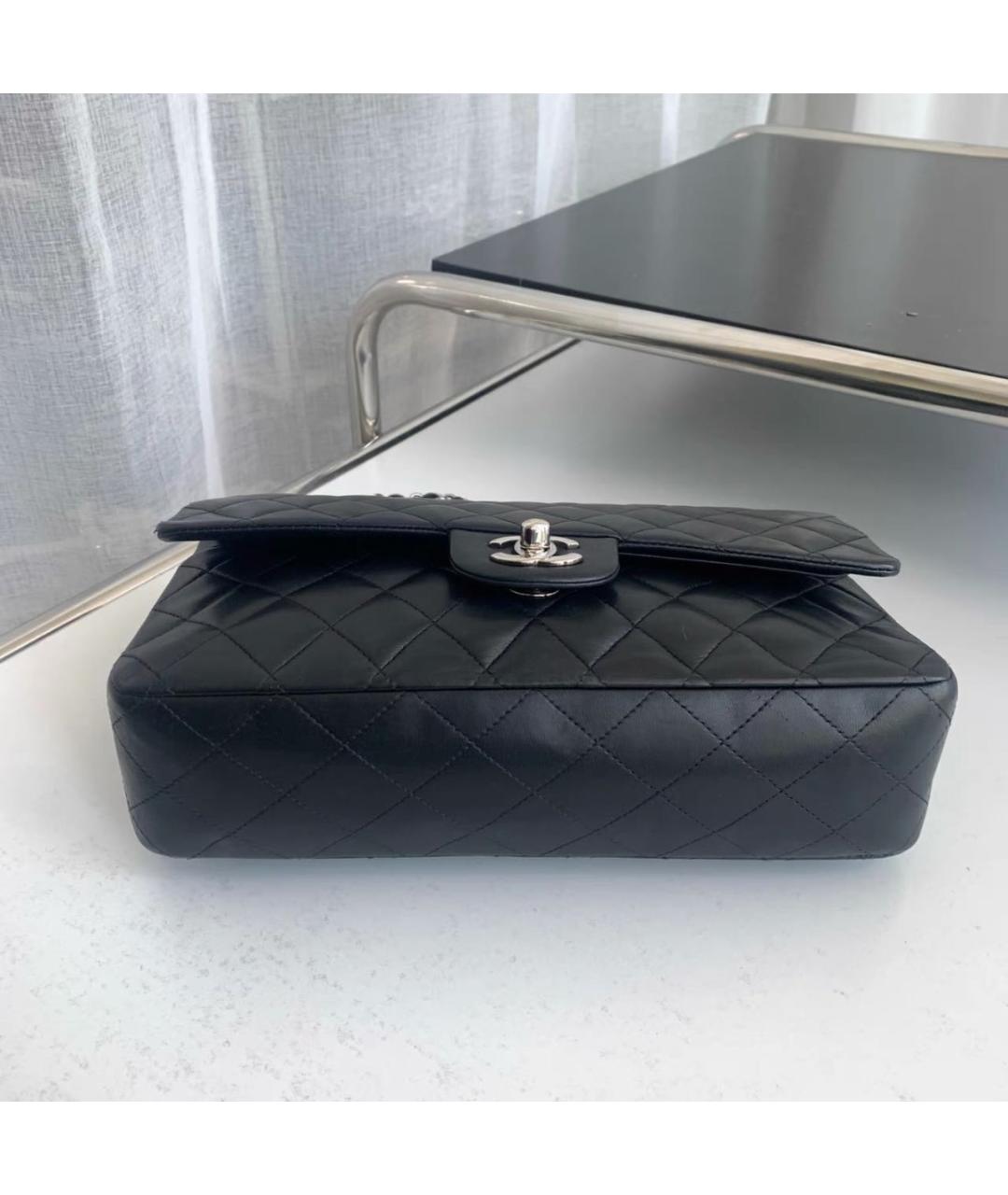 CHANEL Черная кожаная сумка тоут, фото 3