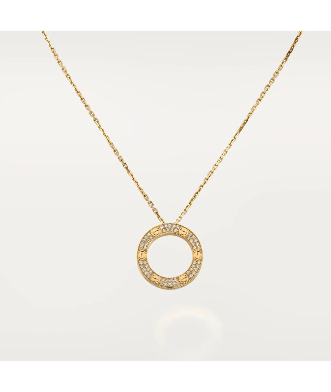 CARTIER Золотая подвеска из желтого золота, фото 8