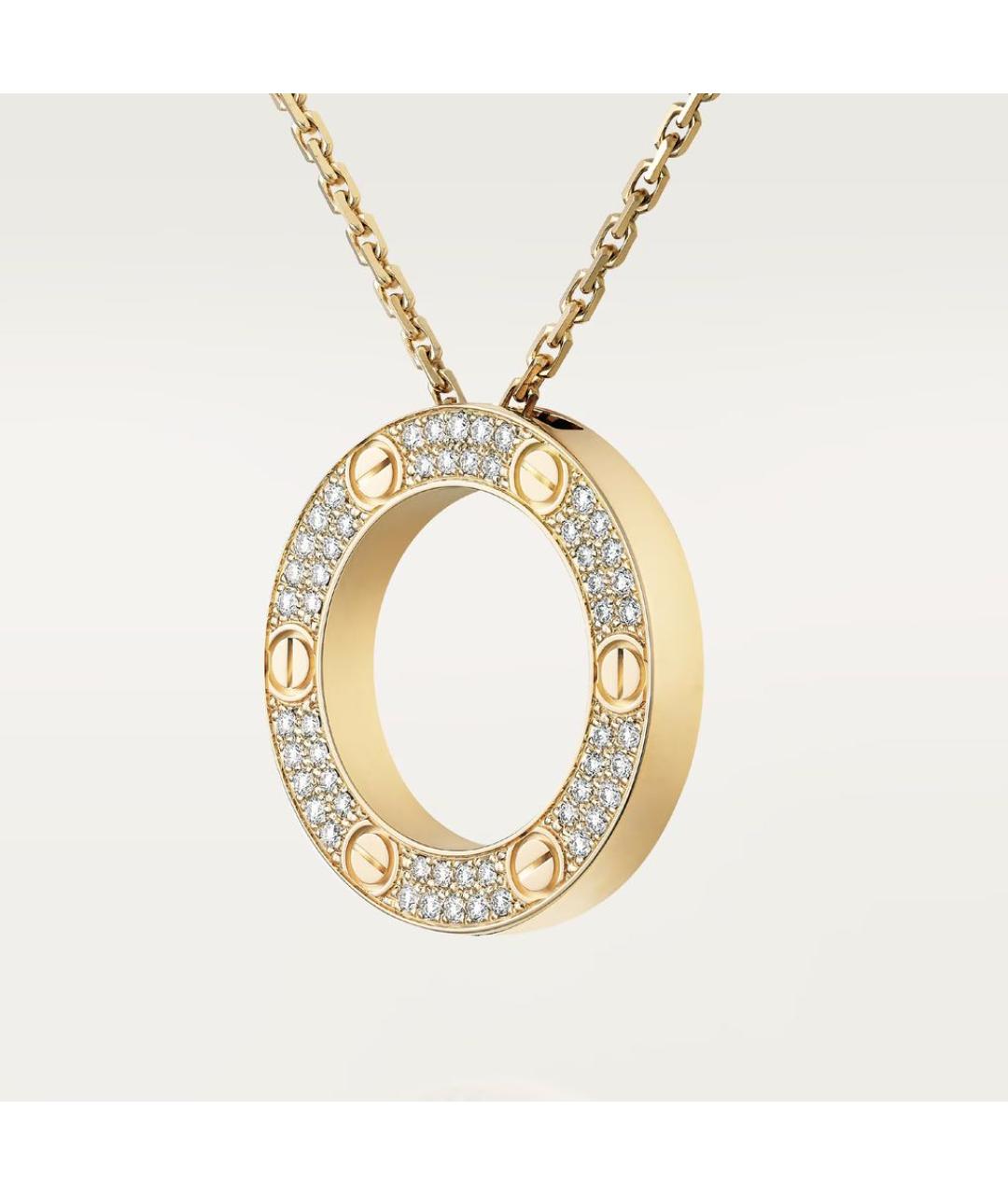 CARTIER Золотая подвеска из желтого золота, фото 6