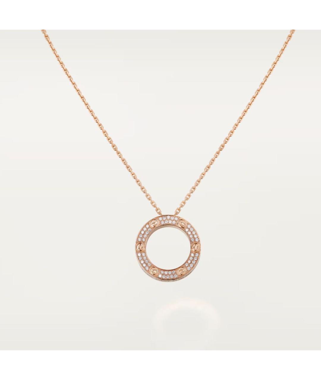 CARTIER Подвеска из розового золота, фото 6