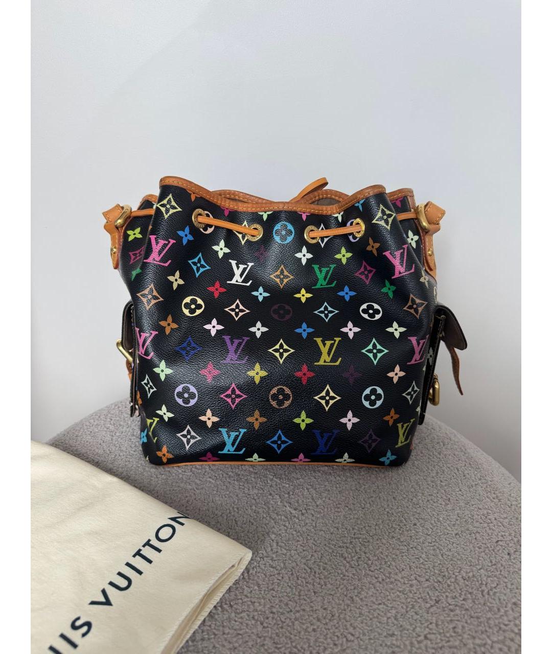 LOUIS VUITTON Черная сумка тоут, фото 3