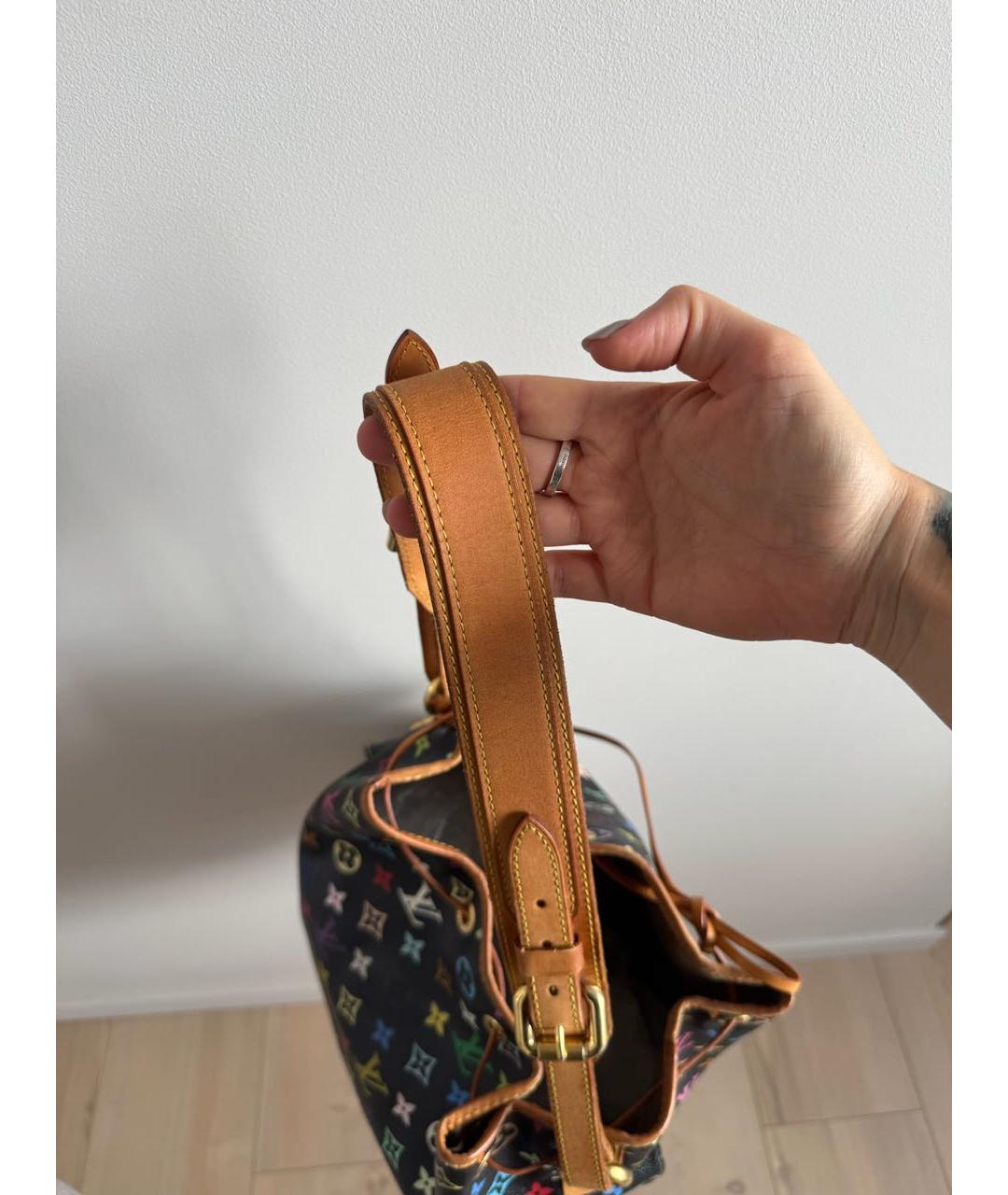 LOUIS VUITTON Черная сумка тоут, фото 7