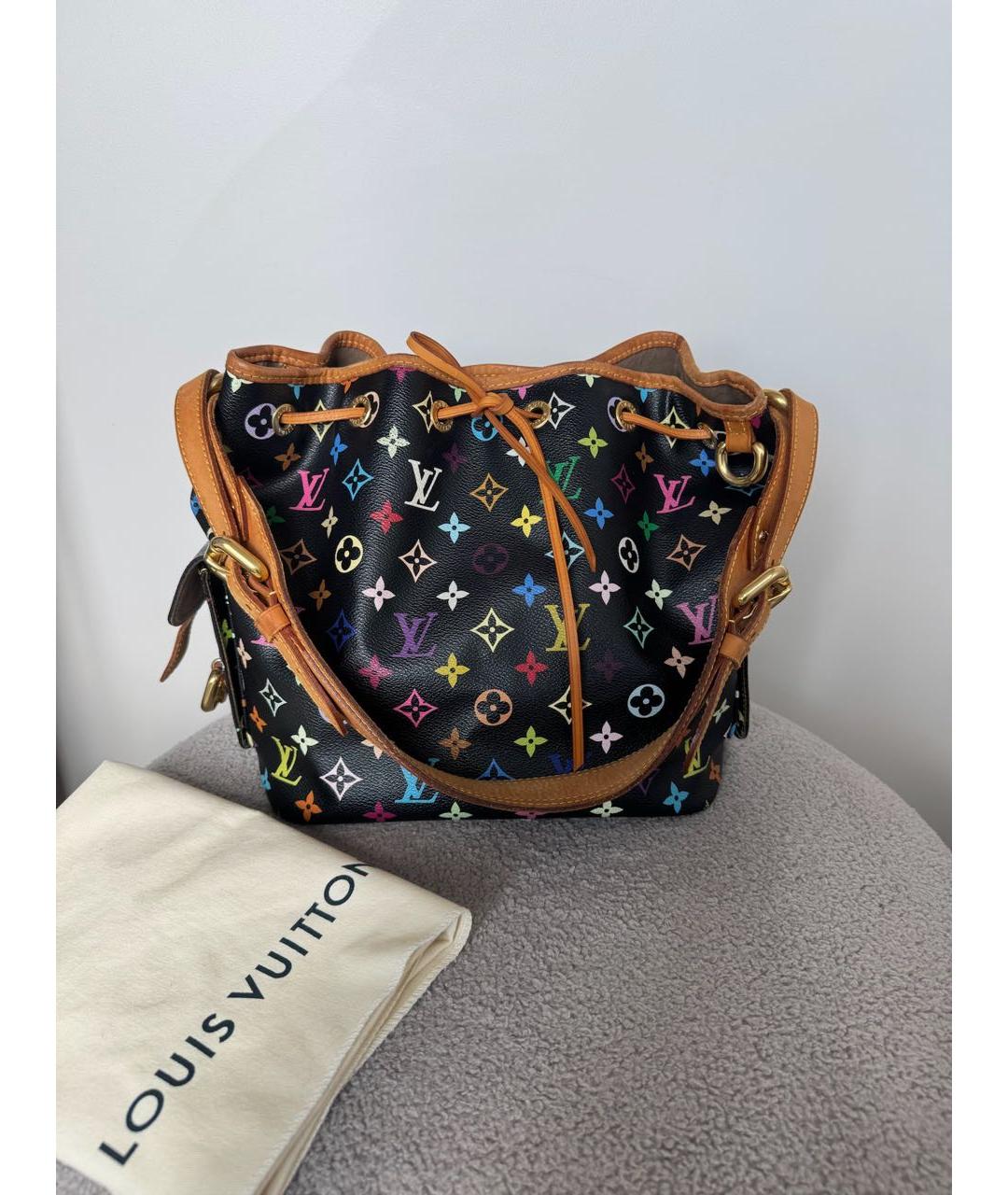LOUIS VUITTON Черная сумка тоут, фото 2