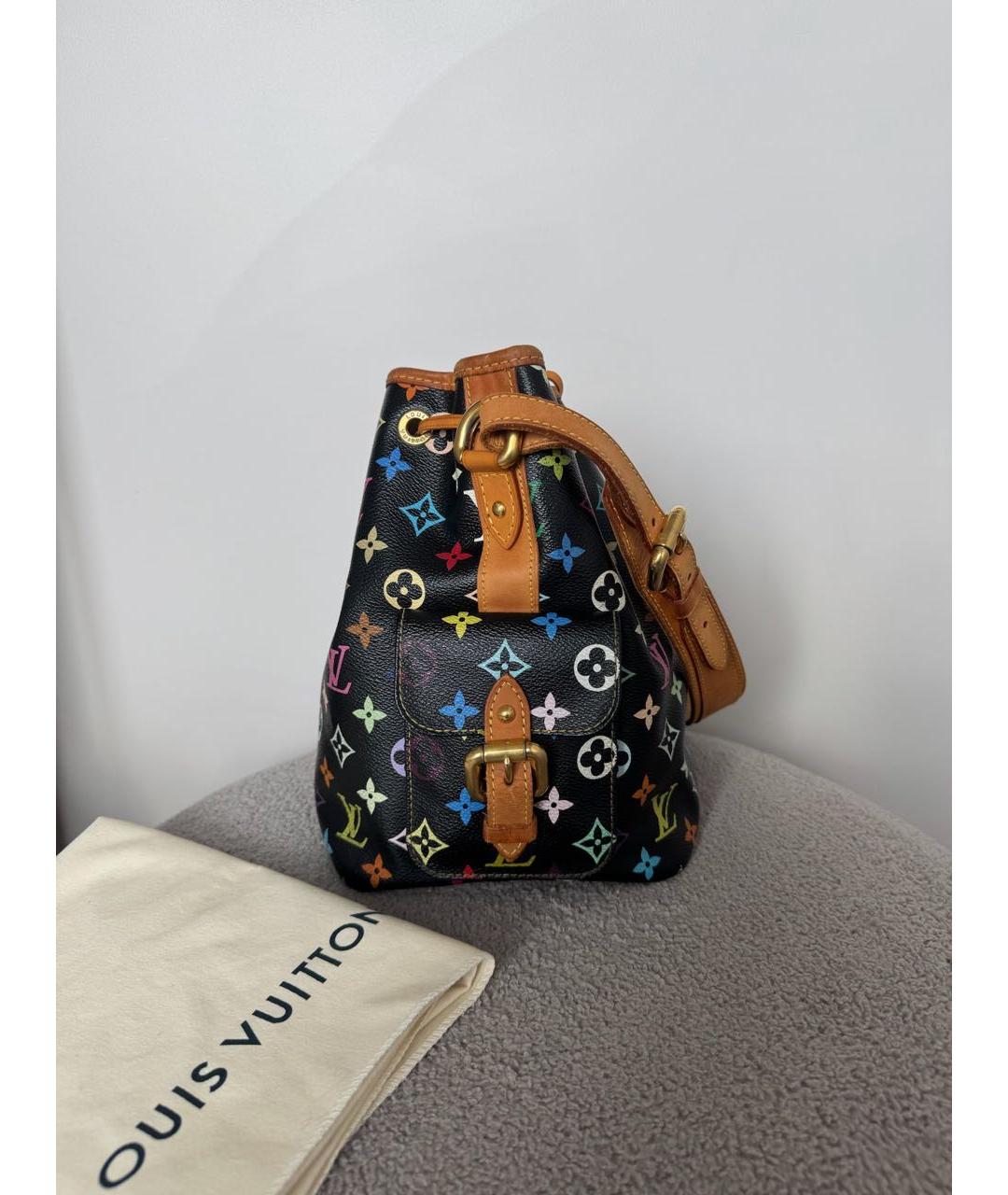 LOUIS VUITTON Черная сумка тоут, фото 6