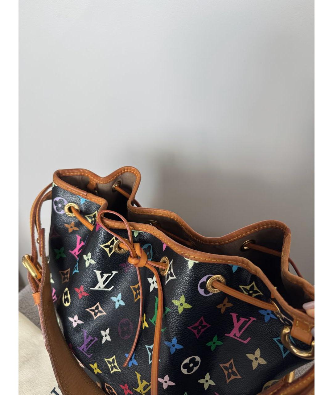 LOUIS VUITTON Черная сумка тоут, фото 4