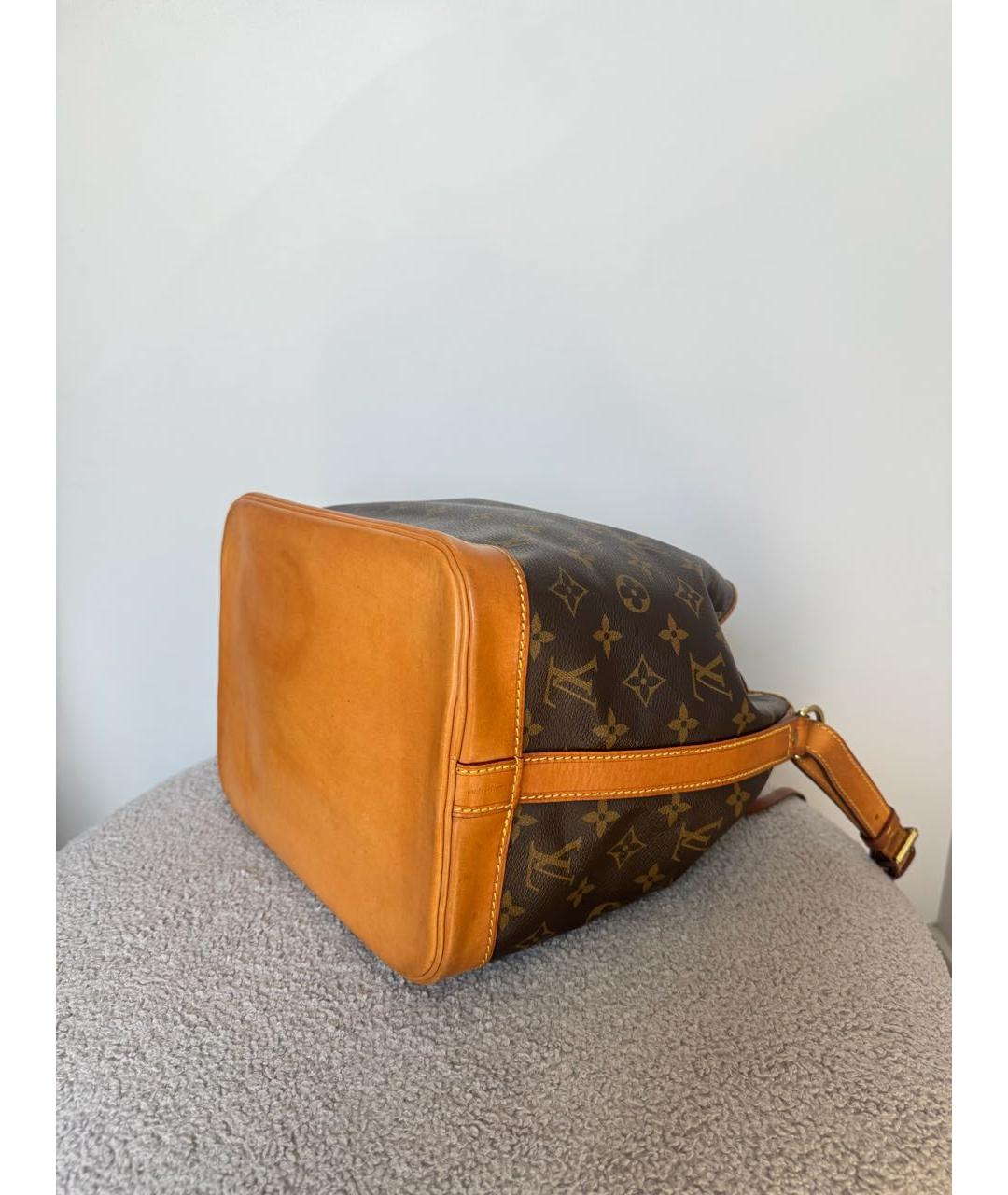LOUIS VUITTON Коричневая сумка тоут, фото 8
