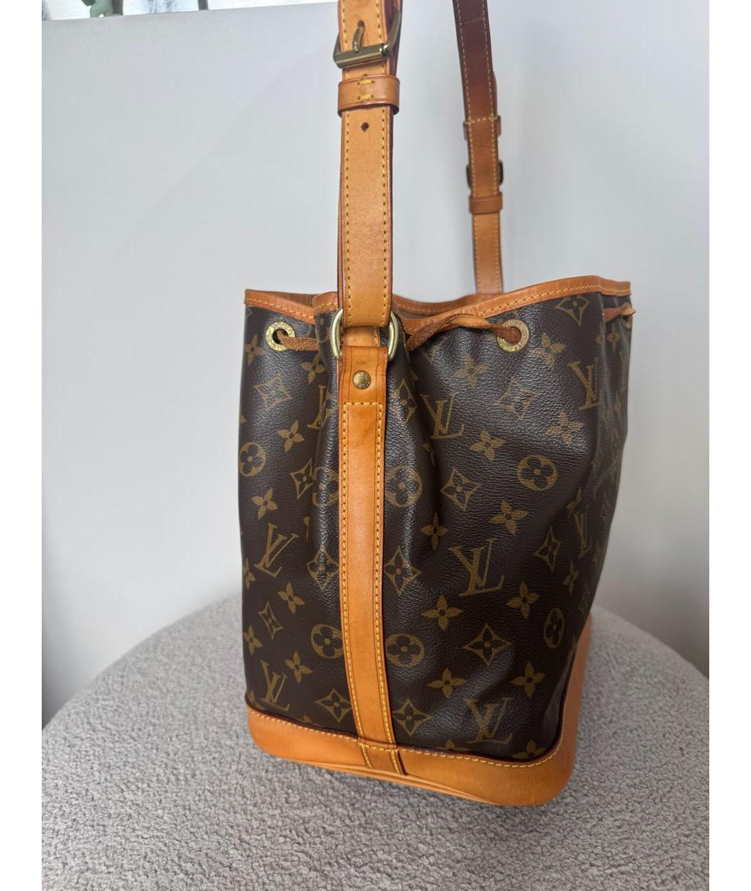 LOUIS VUITTON Коричневая сумка тоут, фото 6