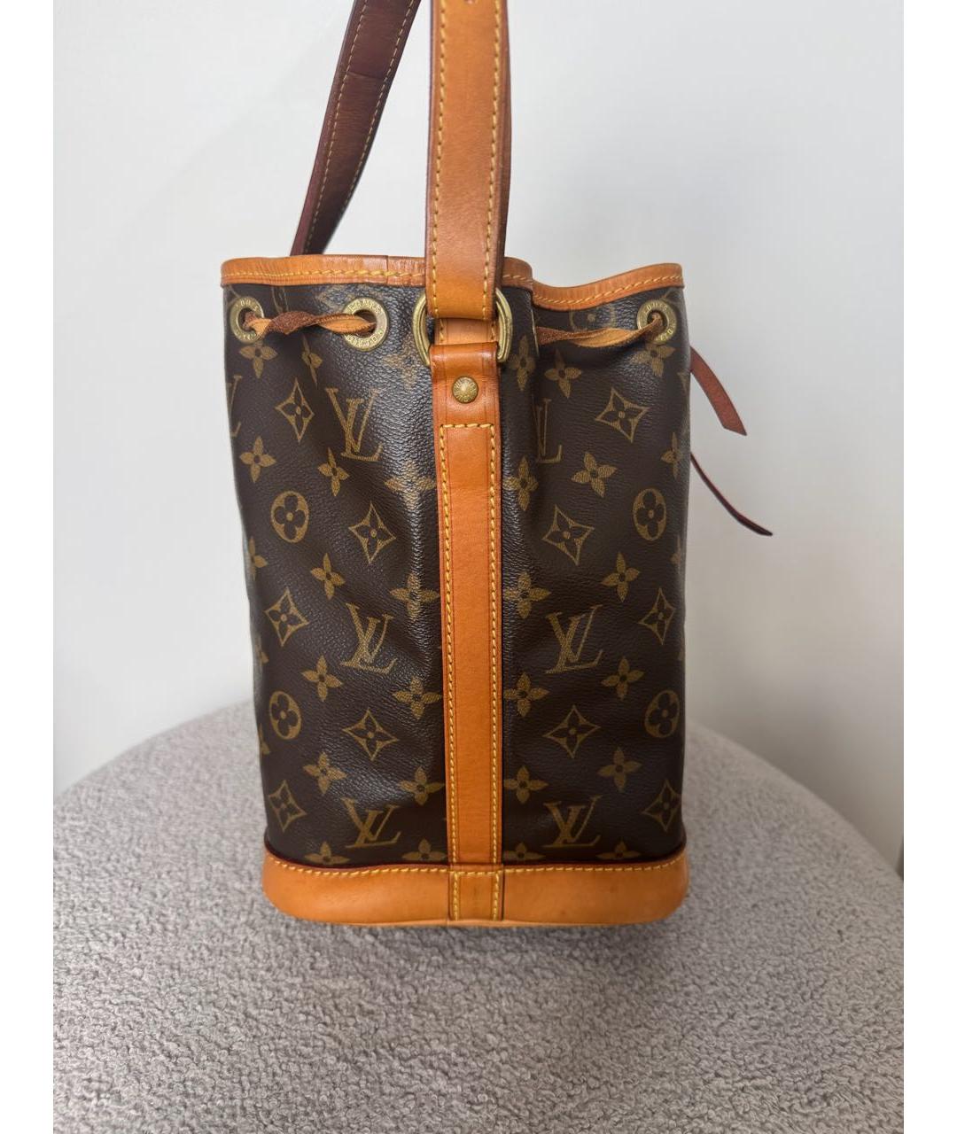 LOUIS VUITTON Коричневая сумка тоут, фото 7