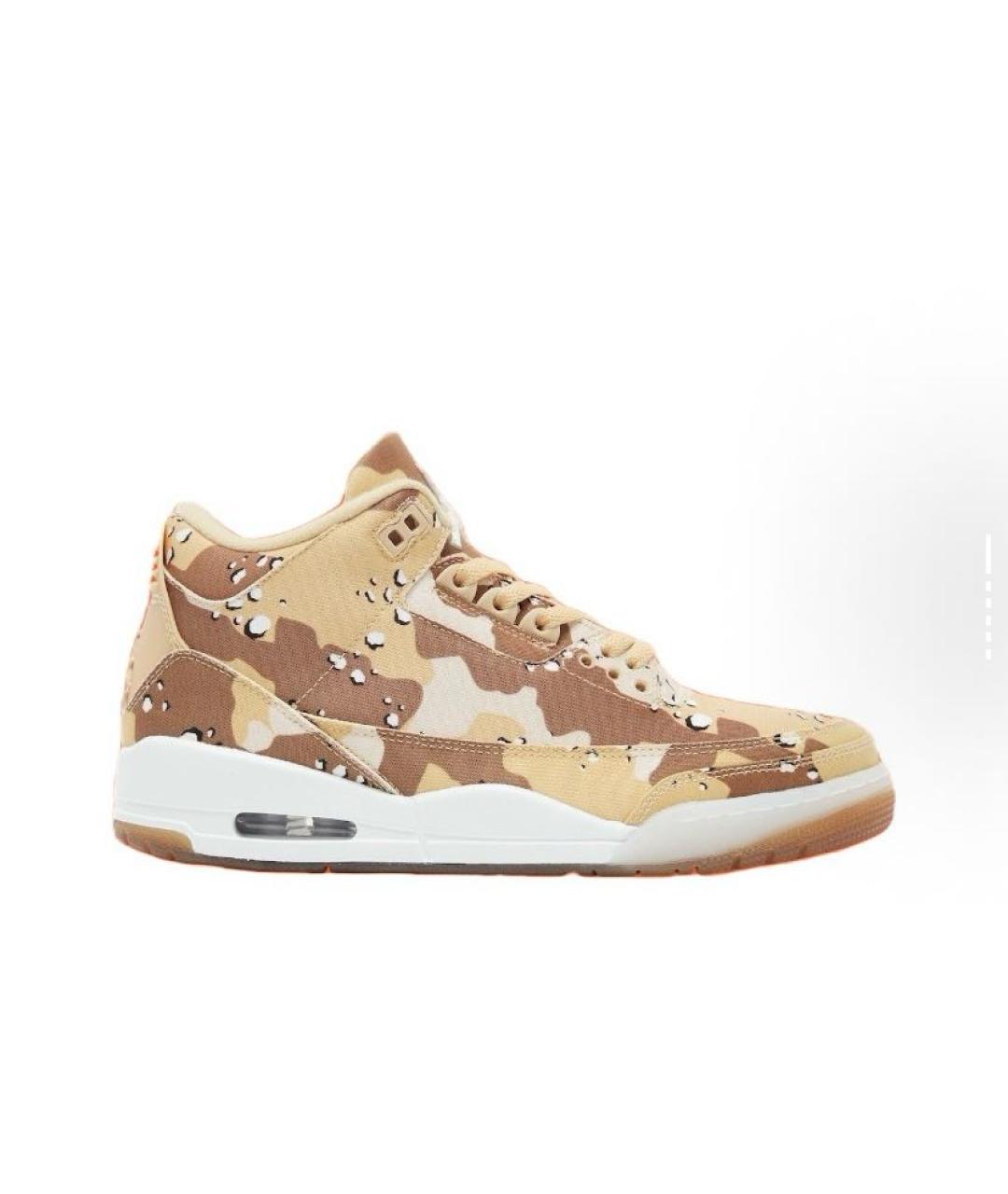 JORDAN Бежевые текстильные кроссовки, фото 6