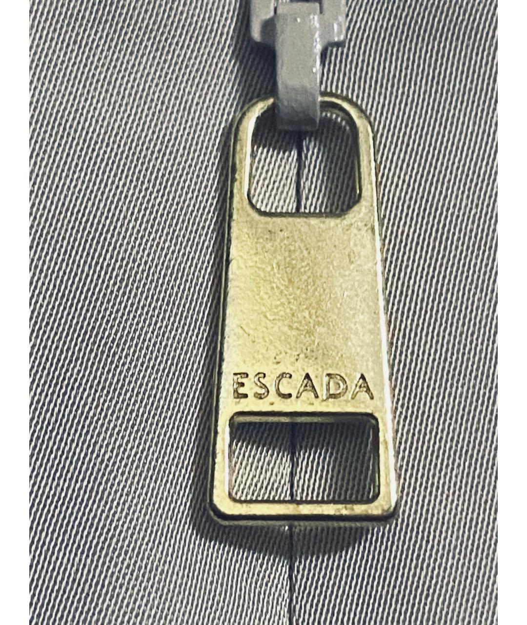 ESCADA Бежевый вискозный костюм с юбками, фото 5