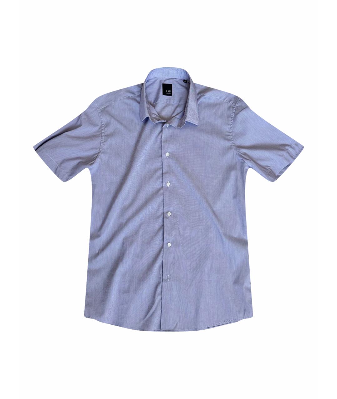 PAL ZILERI Синяя хлопковая классическая рубашка, фото 1