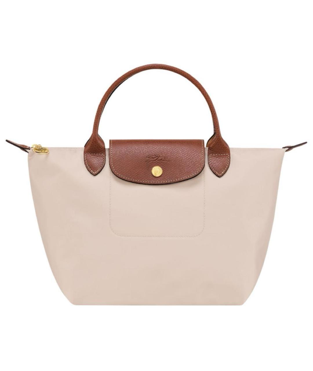 LONGCHAMP Бежевая сумка тоут, фото 6