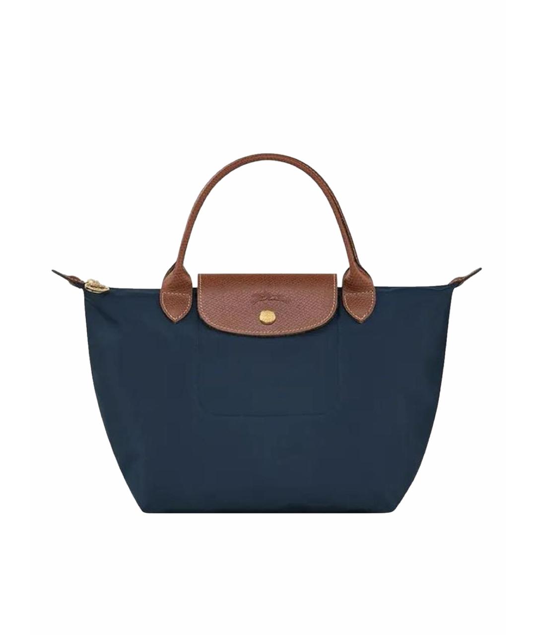 LONGCHAMP Синяя сумка тоут, фото 1