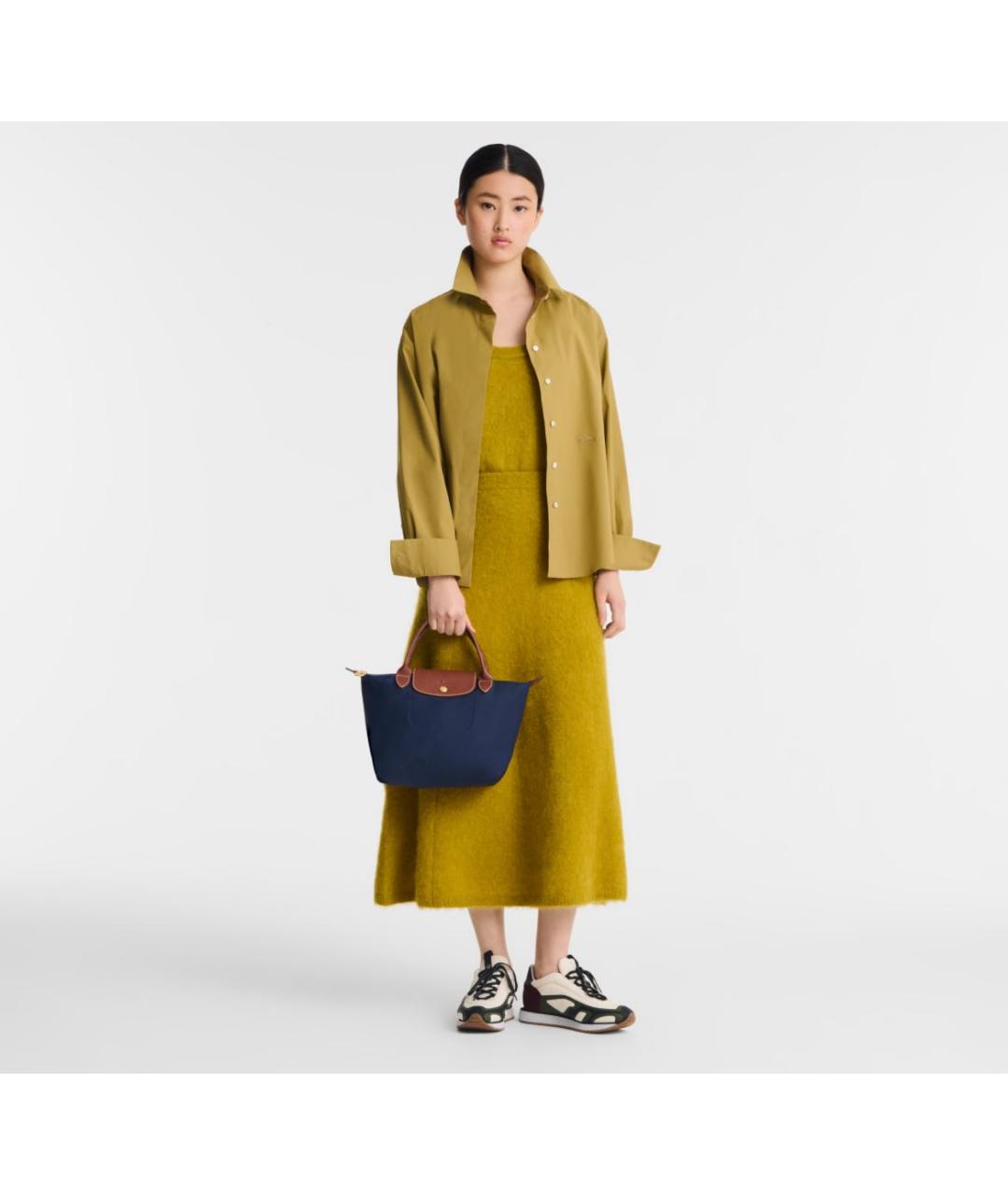 LONGCHAMP Синяя сумка тоут, фото 6