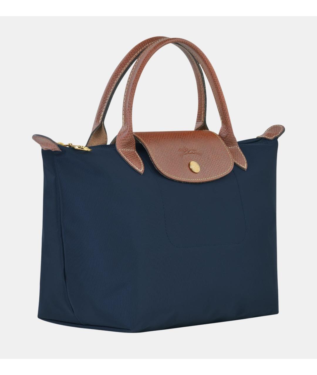 LONGCHAMP Синяя сумка тоут, фото 2