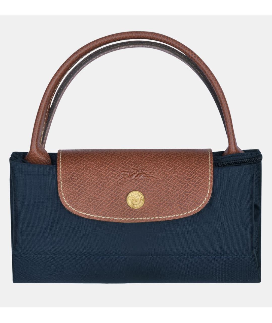 LONGCHAMP Синяя сумка тоут, фото 5