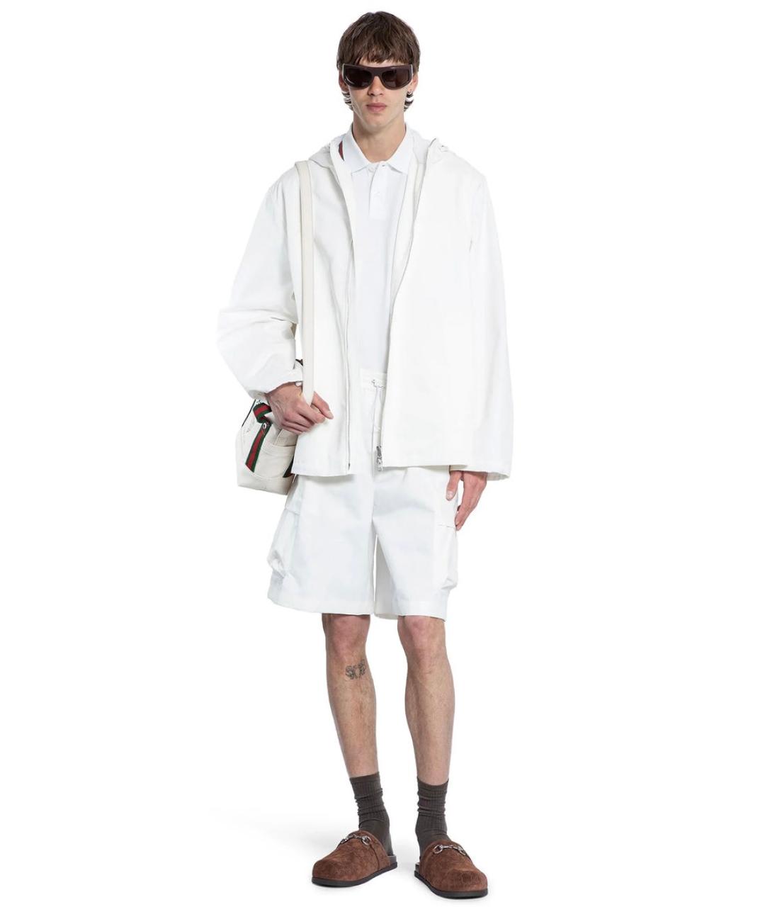 GUCCI Белая куртка, фото 2