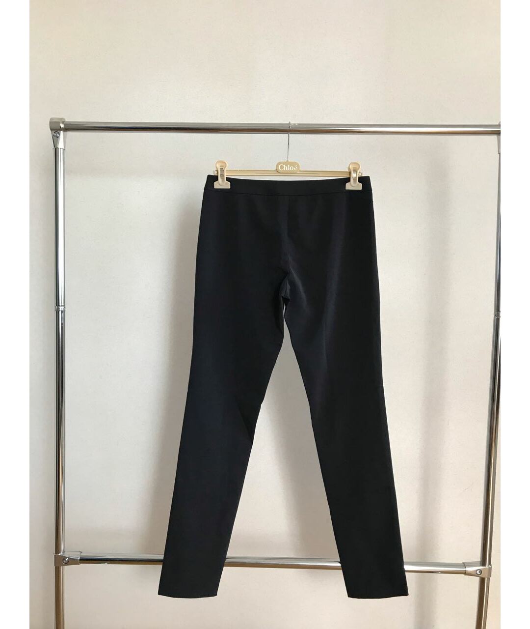 Y-3 Черные полиамидовые брюки узкие, фото 2