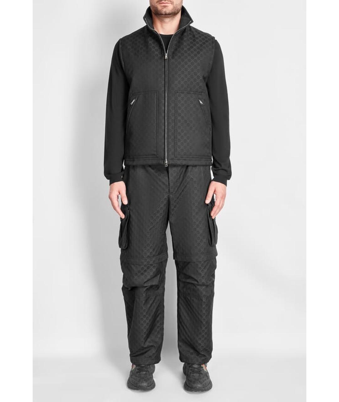 GUCCI Черный жилет, фото 8