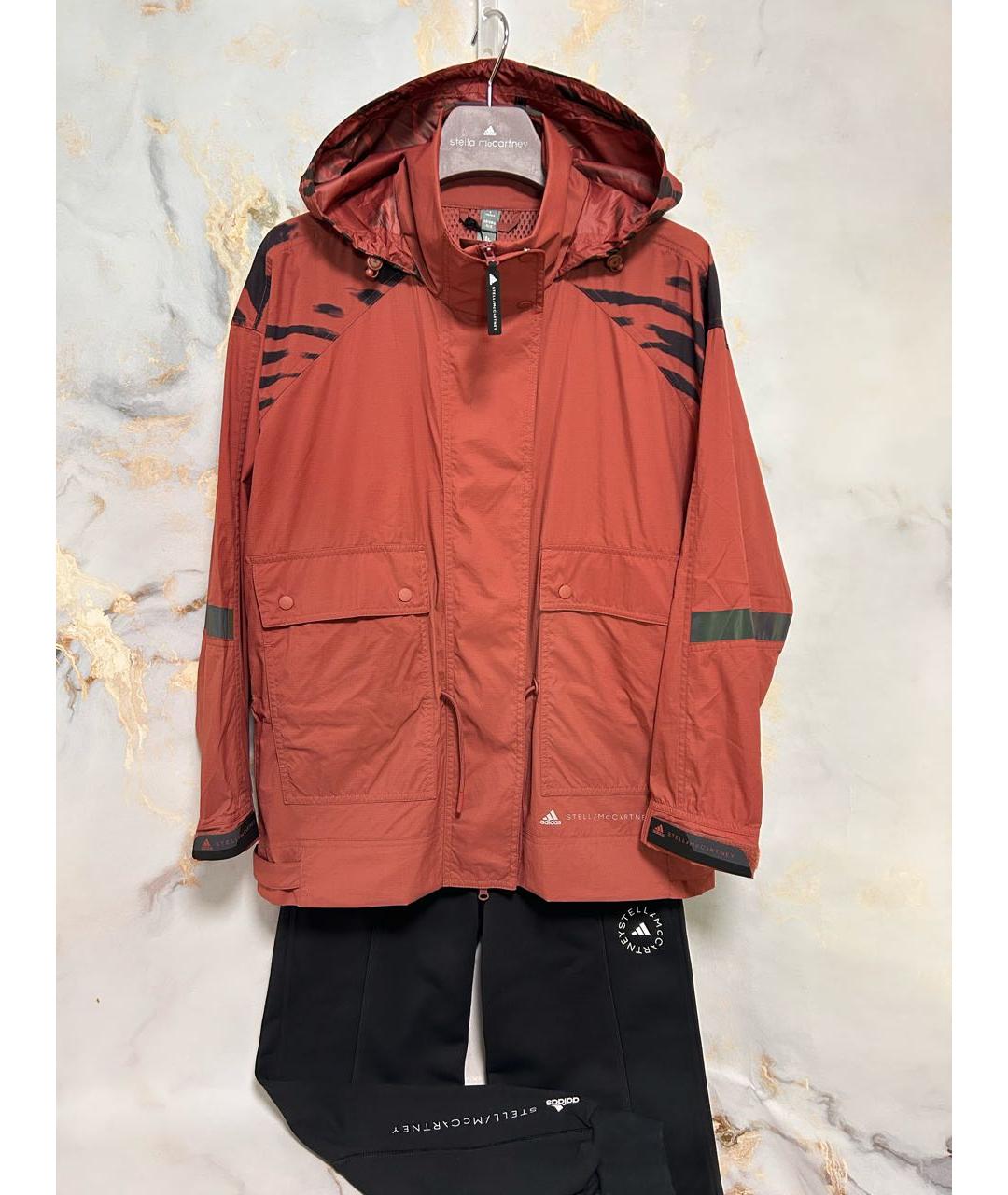 ADIDAS BY STELLA MCCARTNEY Бордовая куртка, фото 4