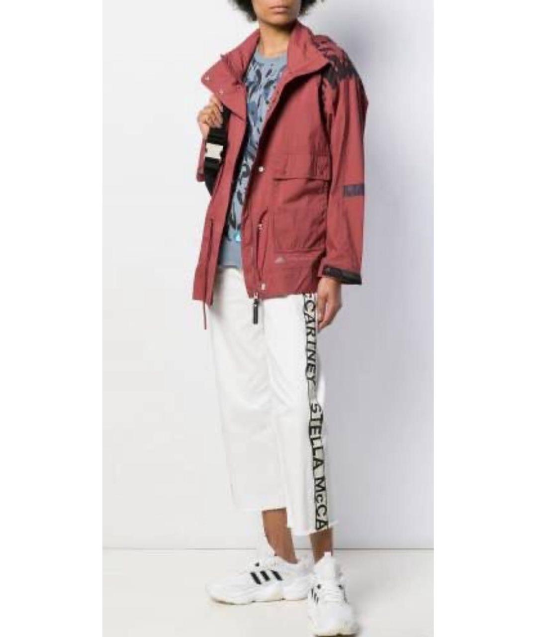 ADIDAS BY STELLA MCCARTNEY Бордовая куртка, фото 2
