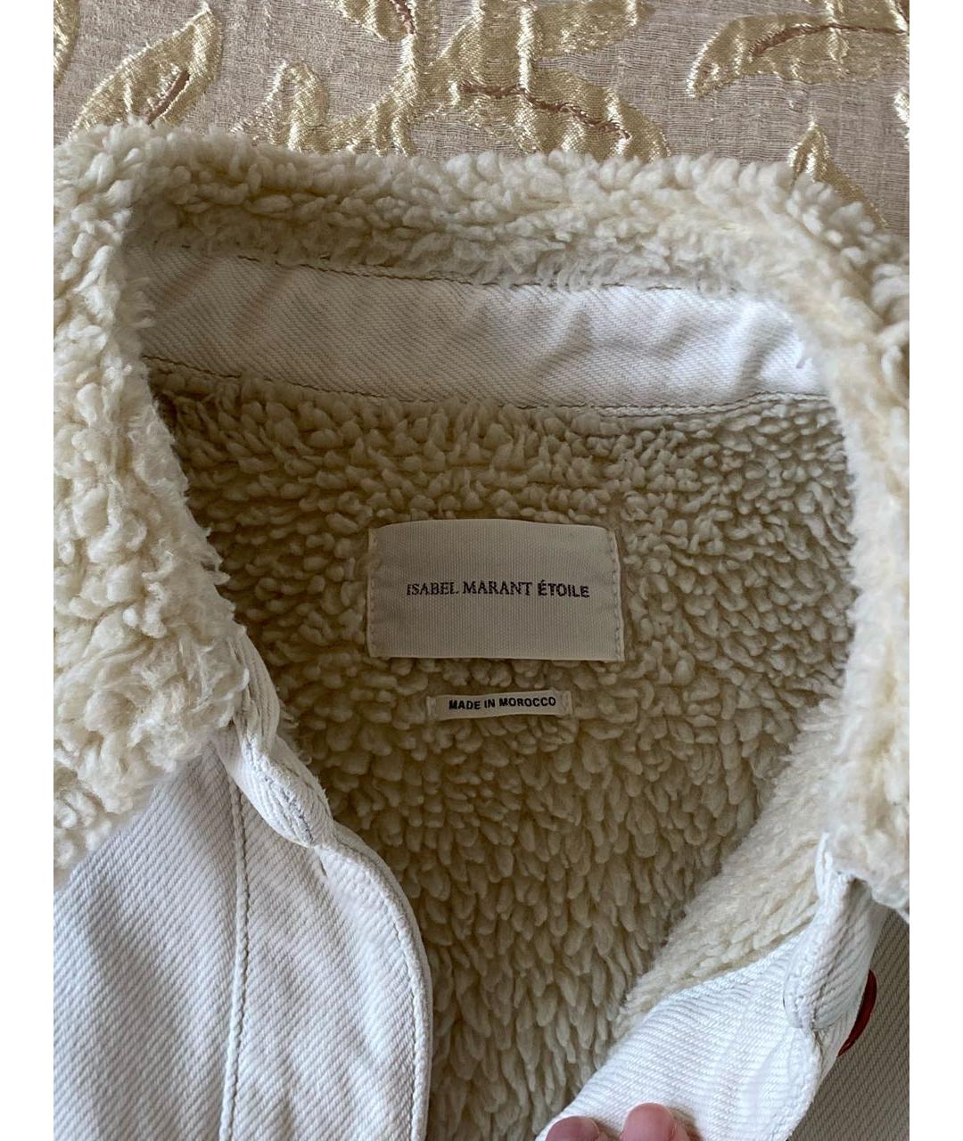 ISABEL MARANT ETOILE Бежевая деним куртка, фото 3