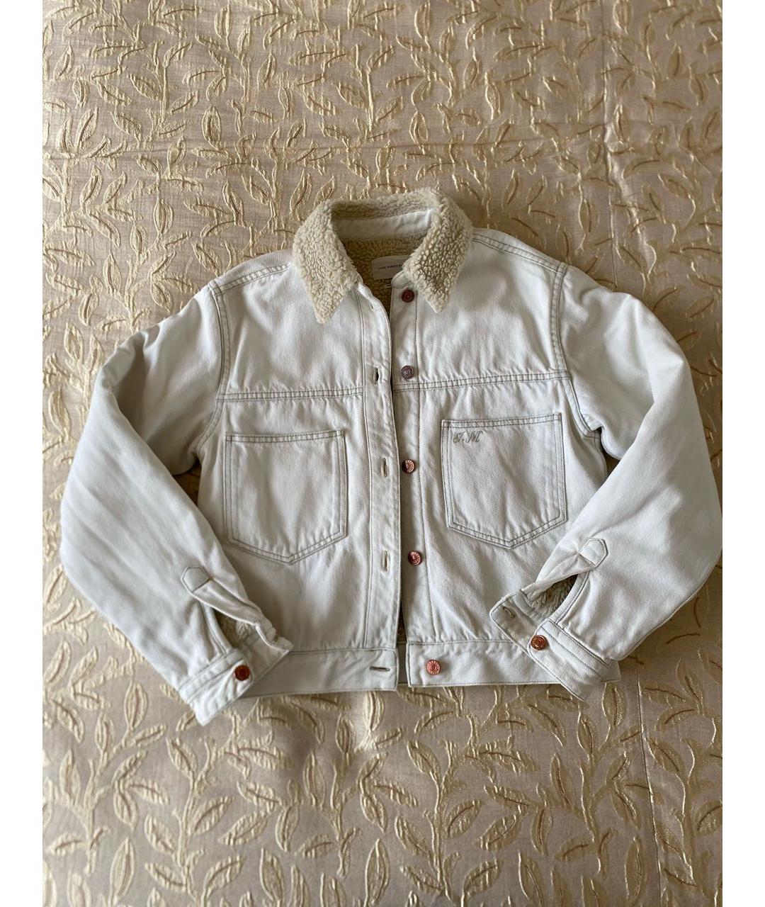 ISABEL MARANT ETOILE Бежевая деним куртка, фото 9